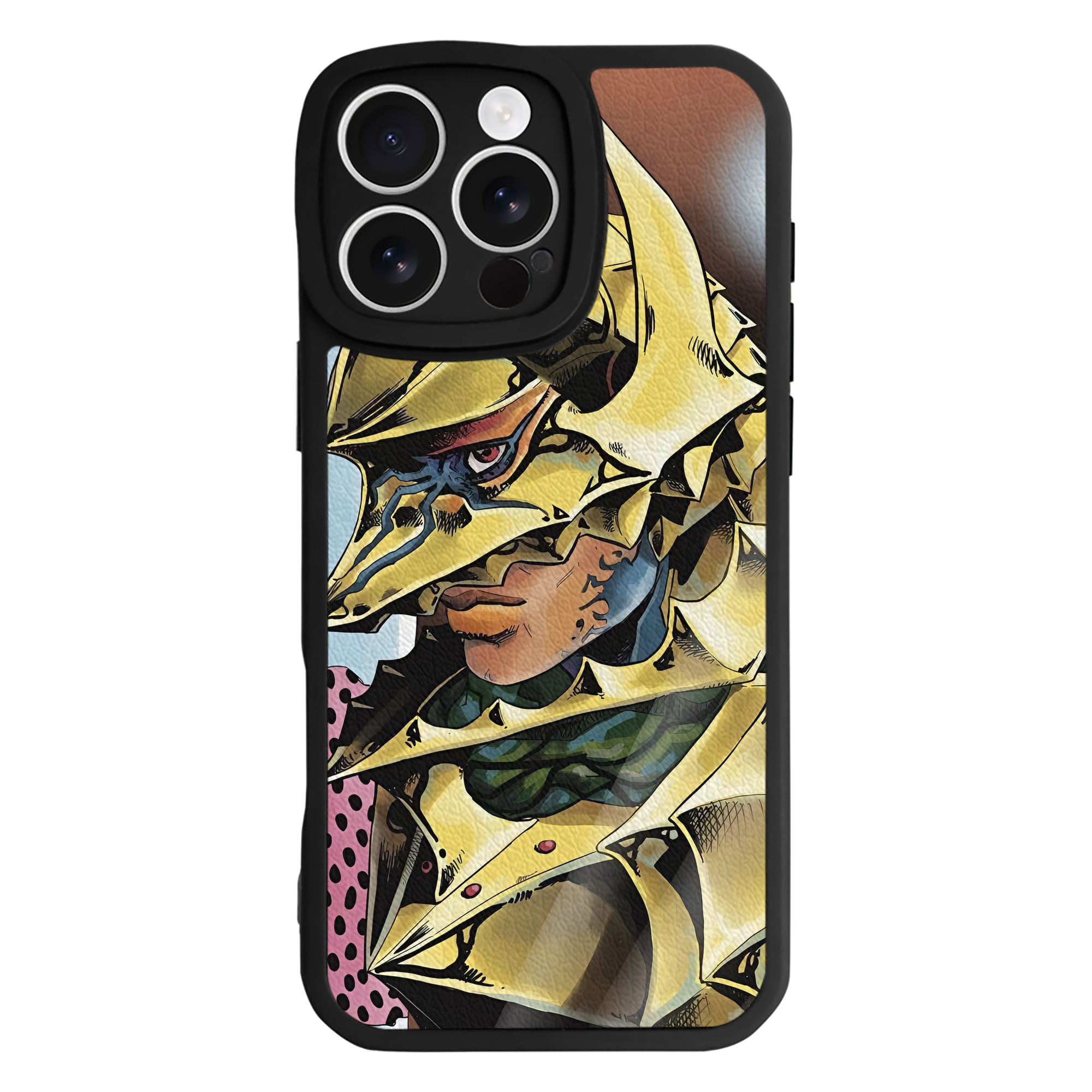 （画像用） 北斗の拳 Fist of the North Star 【iPhone 16シリーズ対応】シリコンスマホケース（レザー調） 材質：シリコン